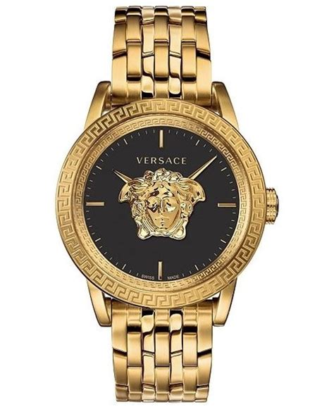 versace horloge met grijze band|Men's Designer & Luxury Watches .